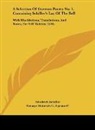 Friedrich Schiller, George Heinrich C. Egestorff - A Selection Of German Poetry No. 1, Containing Schiller's Lay Of The Bell