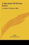 Hafiz, John Richardson - A Specimen Of Persian Poetry