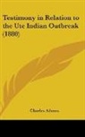 Charles Adams - Testimony In Relation To The Ute Indian Outbreak (1880)