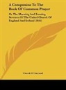 Church Of England - A Companion To The Book Of Common Prayer