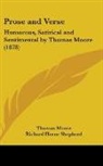 Thomas Moore - Prose And Verse