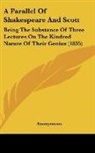 Anonymous - A Parallel Of Shakespeare And Scott