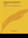 Thomas Wilson - A Comparative Statement Of The Effects Of Messrs. Boulton And Watt's Steam Engines