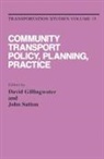 D. Gillingwater, J. Sutton - Community Transport: Policy, Planning and Practice