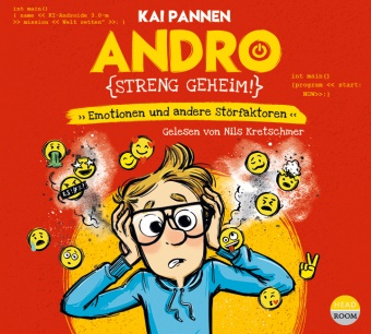 Kai Pannen, Nils Kretschmer - Andro, streng geheim! - Emotionen und andere Störfaktoren (Teil 2), 1 Audio-CD (Audio book) - Lustiges Kinderhörbuch für Mädchen und Jungen
