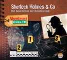 Daniela Wakonigg, Edda Fischer, Norman Matt - Abenteuer & Wissen: Sherlock Holmes & Co, Audio-CD (Hörbuch)