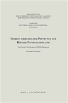 Riccard Vecchiato, Riccardo Vecchiato - Edition griechischer Papyri aus der Kölner Papyrussammlung