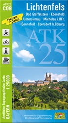 Landesamt für Digitalisierung Breitband un, Breitband und Vermessung Landesamt für Digitalisierung - ATK25-C09 Lichtenfels (Amtliche Topographische Karte 1:25000)