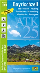 Landesamt für Digitalisierung Breitband un, Breitband und Vermessung Landesamt für Digitalisierung - ATK25-Q13 Bayrischzell (Amtliche Topographische Karte 1:25000)