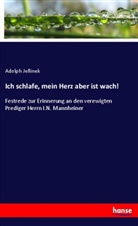 Adolph Jellinek - Ich schlafe, mein Herz aber ist wach!