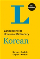 Langenscheidt Editorial - Langenscheidt Universal Dictionary Korean