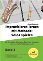 Marek Kopansky - Improvisieren lernen mit Methode / Band 3