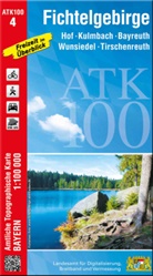 Landesamt für Digitalisierung Breitband un, Breitband und Vermessung Landesamt für Digitalisierung - ATK100-4 Fichtelgebirge (Amtliche Topographische Karte 1:100000)
