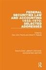 Gary John Roberts Previts, Gary John Previts, Previts Gary John, Alfred R. Roberts, Roberts Alfred R. - Federal Securities Law and Accounting 1933-1970: Selected Addresses