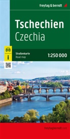 Freytag-Berndt und Artaria KG, Freytag-Berndt und Artaria KG - Tschechien, Straßenkarte 1:250.000, freytag & berndt