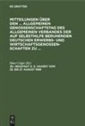 Hans Crüger - Mitteilungen über den ... Allgemeinen Genossenschaftstag des Allgemeinen Verbandes der auf Selbsthilfe beruhenden Deutschen Erwerbs- und Wirtschaftsgenossenschaften zu ... - 39.: Neustadt a. d. Haardt vom 25. bis 27. August 1898