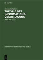 Alexandru Sp_taru, Alexandru Sp¿taru, Alexandru Spataru, Peter Fey - Theorie der Informationsübertragung