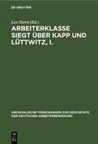 Brigitte Berthold, Erwin Könnemann, Gerhard Schulze - Arbeiterklasse Siegt über Kapp und Lüttwitz, I.