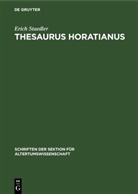 Erich Staedler - Thesaurus Horatianus