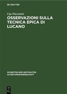Ugo Piacentini - Osservazioni sulla tecnica epica di Lucano