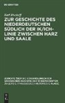 Karl Bischoff - Zur Geschichte des Niederdeutschen südlich der Ik/Ich-Linie zwischen Harz und Saale