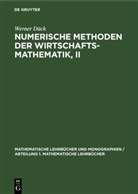 Werner Dück - Numerische Methoden der Wirtschaftsmathematik, II