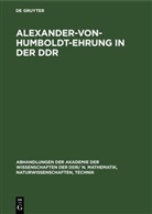Inga Deters, Heinz Heikenroth - Alexander-von-Humboldt-Ehrung in der DDR