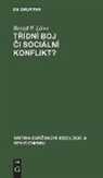 Bernd P. Löwe - T¿ídní boj ¿i sociální konflikt?