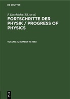 F. Kaschluhn, A. Lösche, R. Ritschl, R Rompe, R. Rompe - Fortschritte der Physik / Progress of Physics - Volume 31, Number 10: 1983
