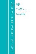 Office Of The Federal Register (U S,  Office Of The Federal Register (U.S.) - Code of Federal Regulations, Title 49 Transportation 1 99, Revised - As of October 1, 202