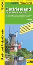 GeoMap, GeoMap - Ostfriesland Ostfriesische Inseln 1:75.000 Rad- und Freizeitkarte