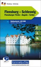 Hallwag Kümmerly+Frey AG, Hallwag Kümmerly+Frey AG - Kümmerly+Frey Outdoorkarte Deutschland 9 Flensburg, Schleswig 1:50.000