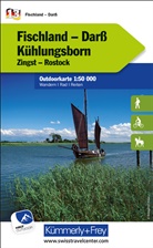 Hallwag Kümmerly+Frey AG, Hallwag Kümmerly+Frey AG - Fischland - Darss - Kühlungsborn Nr. 13 Outdoorkarte Deutschland 1:50 000