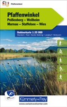 Hallwag Kümmerly+Frey AG, Hallwag Kümmerly+Frey AG - Pfaffenwinkel Nr. 28 Outdoorkarte Deutschland 1:35 000