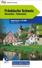 Hallwag Kümmerly+Frey AG, Hallwag Kümmerly+Frey AG - Kümmerly+Frey Outdoorkarte Deutschland 37 Fränkische Schweiz 1:35.000