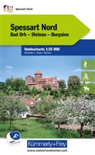 Hallwag Kümmerly+Frey AG, Hallwag Kümmerly+Frey AG - Kümmerly+Frey Outdoorkarte Deutschland 49 Spessart Nord 1:35.000