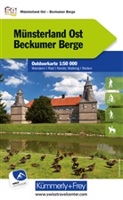 Hallwag Kümmerly+Frey AG, Hallwag Kümmerly+Frey AG - Münsterland Ost - Beckumer Berge Nr. 59 Outdoorkarte Deutschland 1:50 000