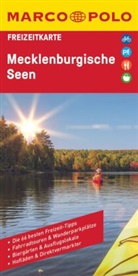Marco Polo Verlag, MAIRDUMONT GmbH & Co KG, MAIRDUMONT GmbH & Co. KG - MARCO POLO Freizeitkarte 8 Mecklenburgische Seen 1:100.000