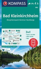KOMPASS-Karten GmbH, KOMPASS-Karten GmbH - KOMPASS Wanderkarte 063 Bad Kleinkirchheim, Biosphärenpark Kärntner Nockberge 1:25.000
