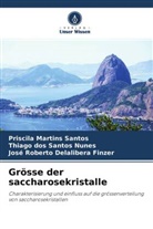 THIAG DOS SANTOS NUNES, THIAGO DOS SANTOS NUNES, PRISCIL MARTINS SANTOS, PRISCILA MARTINS SANTOS, JOSÉ ROBERTO DELALIBERA FINZER - Grösse der saccharosekristalle