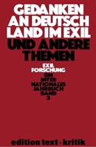 al, Et Al., Thomas Koebner - Gedanken an Deutschland im Exil und andere Themen