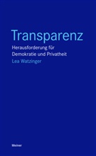 Lea Watzinger - Transparenz