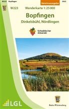 Schwäbischer Albverein e V, Schwäbischer Albverein e. V., Schwäbischer Albverein e.V. - W223 Bopfingen - Dinkelsbühl, Nördlingen