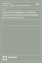 Yiyi Li - Künstliche Intelligenz im Rahmen unternehmerischer Entscheidungen des Vorstands der AG