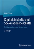 Ulrich Stache - Kapitaleinkünfte und Spekulationsgeschäfte