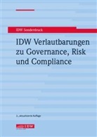 Institut der Wirtschaftsprüfer, Institut Der Wirtschaftsprüfer - IDW Verlautbarungen zu Governance, Risk und Compliance