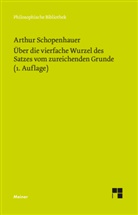 Arthur Schopenhauer, Beatrice Beccari, D&amp;, Matteo Vincenzo d'Alfonso, Vincenzo d'Alfonso, Matteo Vincenzo d'Alfonso - Über die vierfache Wurzel des Satzes vom zureichenden Grunde