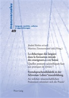 Robin, Jésabel Robin, Zimmermann, Martina Zimmermann - La didactique des langues dans la formation initiale des enseignant.e.s en Suisse / Fremdsprachendidaktik in der Schweizer Lehrer*innenbildung