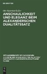 Ott-Heinrich Keller - Anschaulichkeit und Eleganz beim Alexanderschen Dualitätssatz