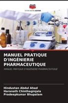 Hindustan Abdul Ahad, Abdul Ahad, Pradeepkumar Bhupalam, Haranath Chinthaginjala - MANUEL PRATIQUE D'INGÉNIERIE PHARMACEUTIQUE
